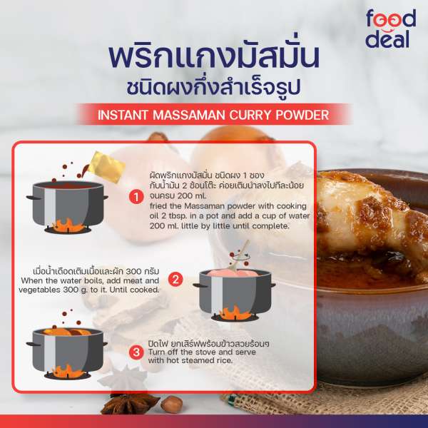 08 วิธีทำ พริกแกง มัสมั่น สำเภาทอง 08 วิธีทำ พริกแกง มัสมั่น สำเภาทอง